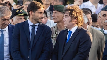Protesta policial y la carrera