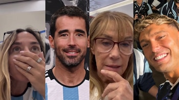 Vuelos cancelados, angustia y rituales: la odisea de los famosos argentinos para ver la final de la Selección