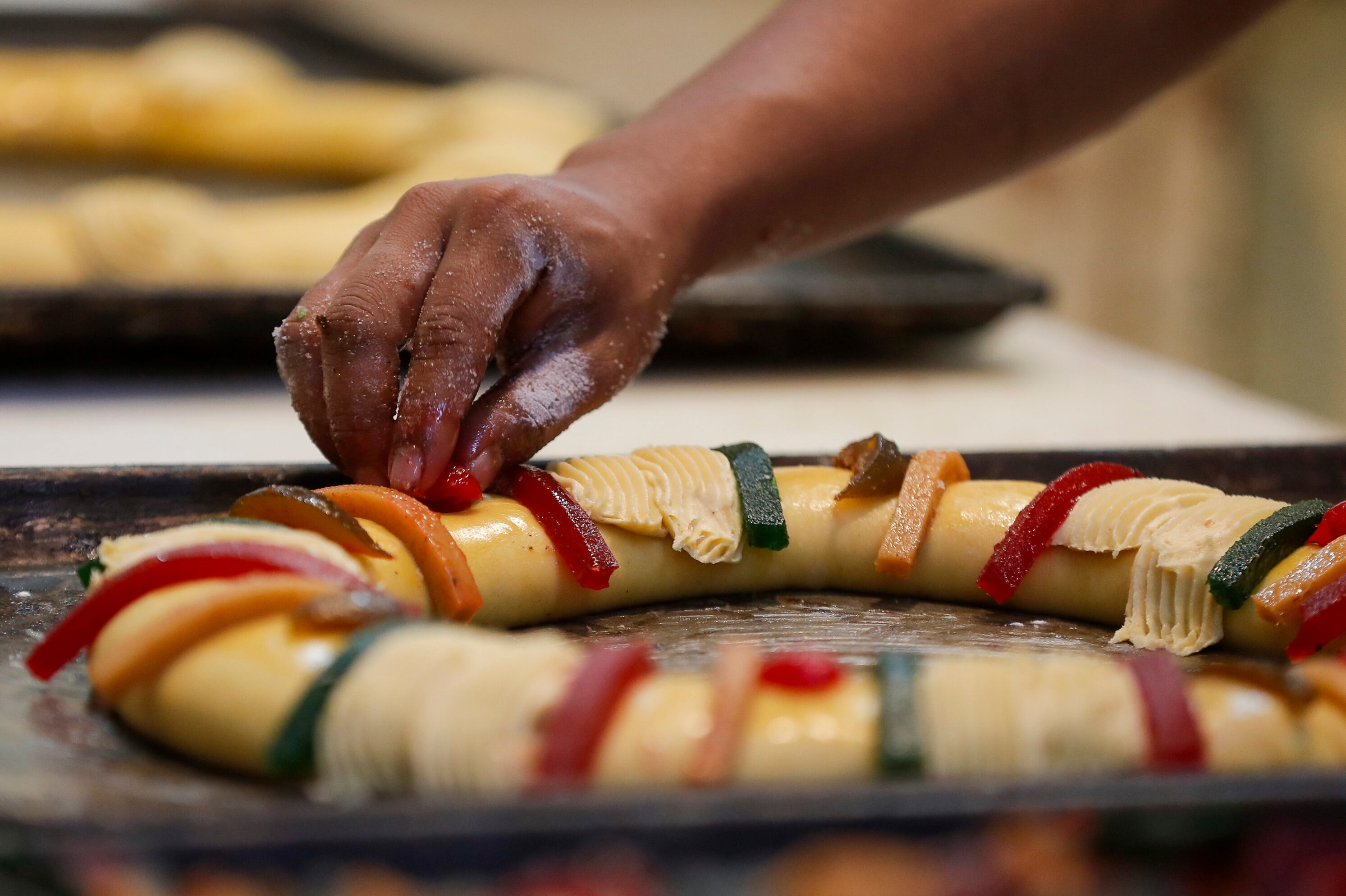 La Rosca de Reyes es parte de la tradición del 6 de enero. EFE/Isaac Esquivel