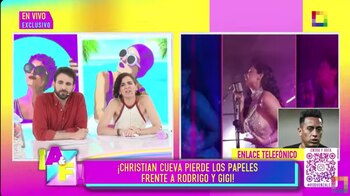 Rodrigo González y Gigi Mitre