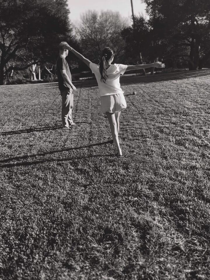 El príncipe Harry y Meghan Markle en un vídeo grabado por su hija, Lilibet (Instagram / @meghan)