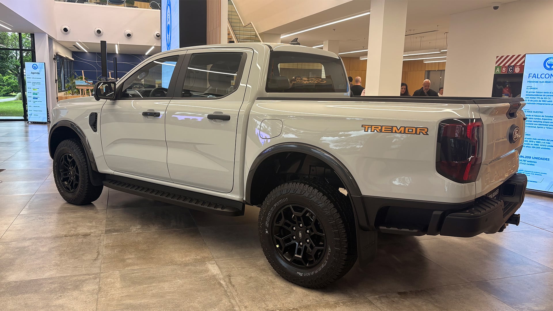 Ford Argentina mostró un prototipo de la nueva Ranger Tremor, una versión orientada al uso fuera de camino cuyo lanzamiento está previsto para comienzos de 2027. (Infobae)