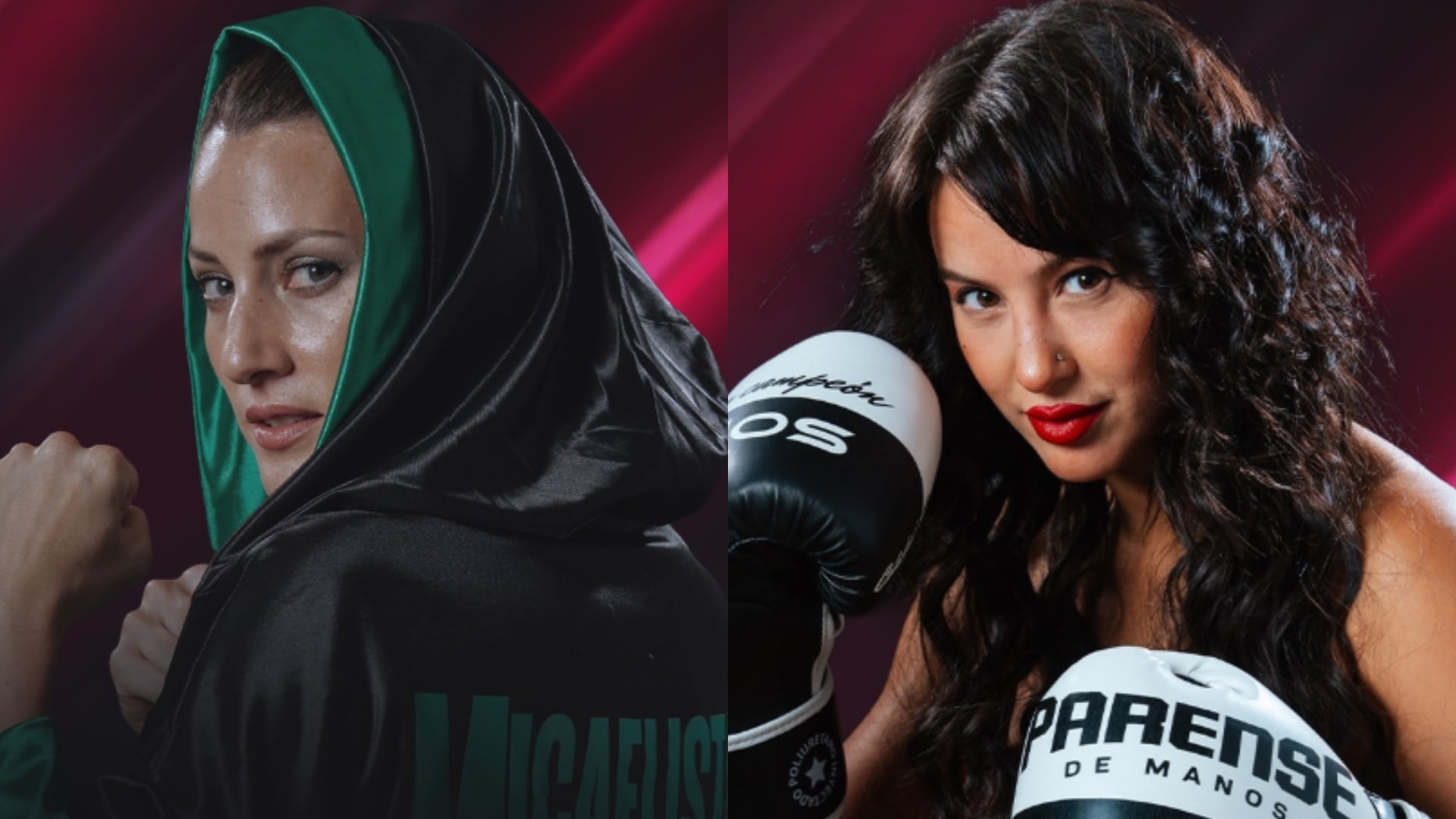 Mica Viciconte y Flor Vigna se enfrentarán en un ring de boxeo en el evento Párense de manos III