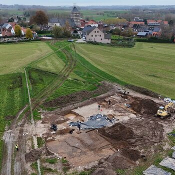 El sitio arqueológico donde se