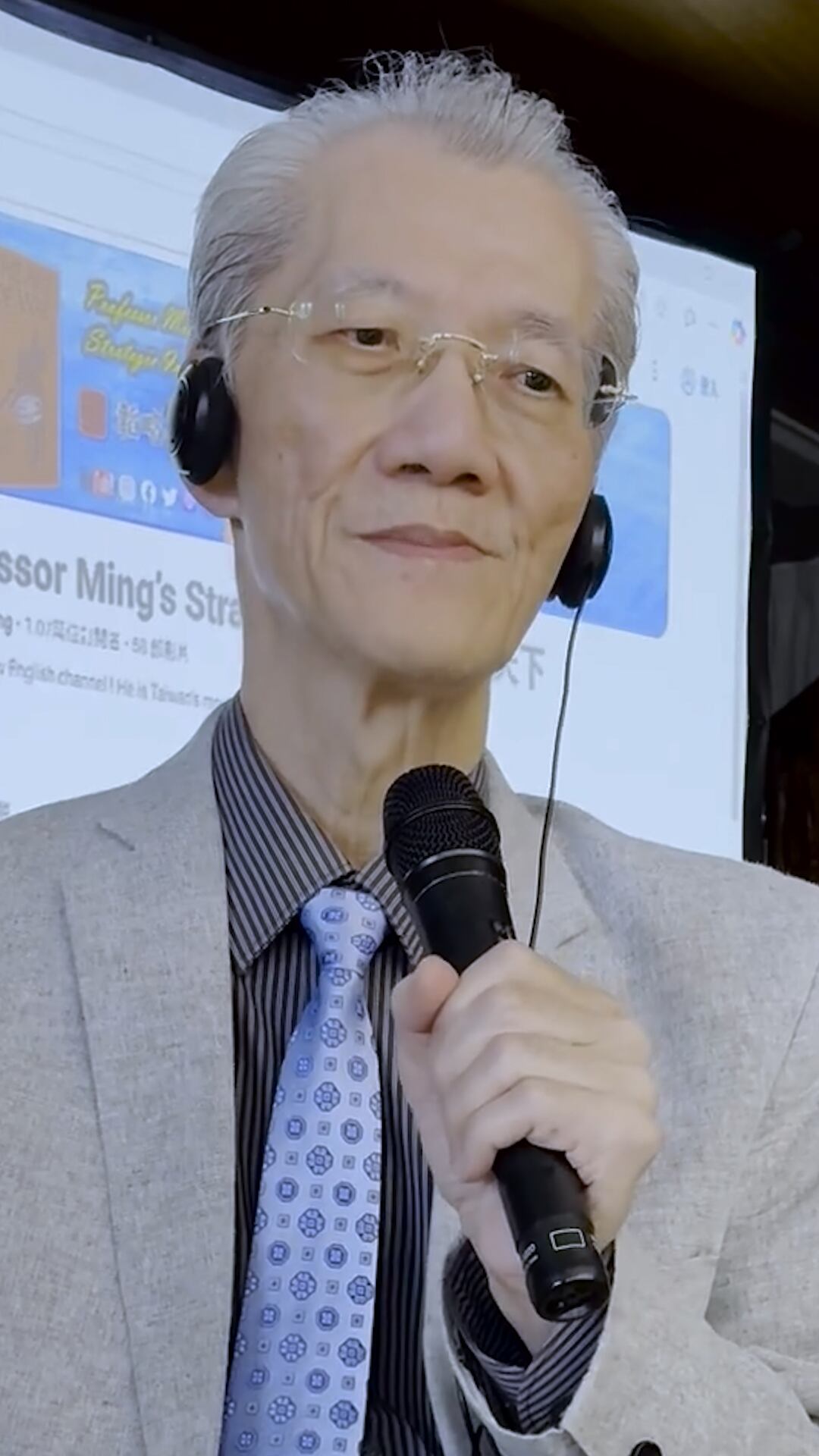 La lógica de una unificación forzada no parece ser tan clara a los ojos del profesor Ming, un reconocido experto taiwanés