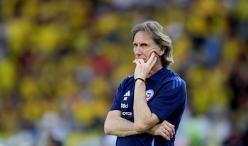 Ricardo Gareca, seleccionador de Chile. - Crédito: AFP