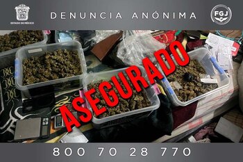 Al interior del domicilio había