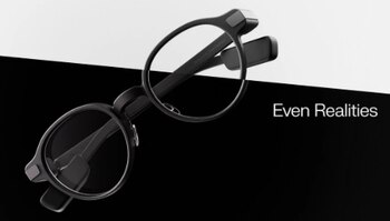 Even Realities las nuevas gafas con inteligencia artificial.