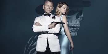 Lea Seydoux junto a Daniel Craig