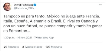 Para David Faitelson, la relevancia