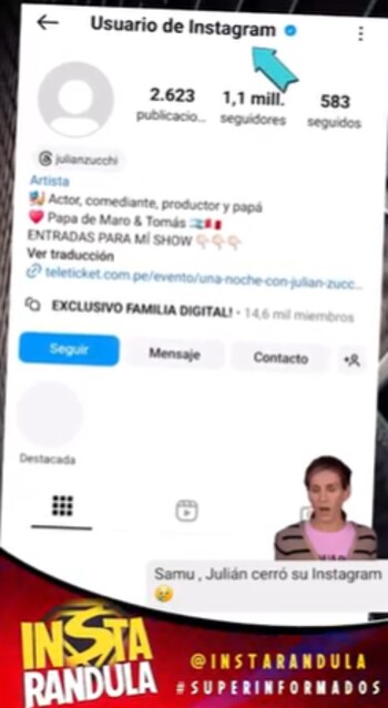 Julián Zucchi desapareció de las