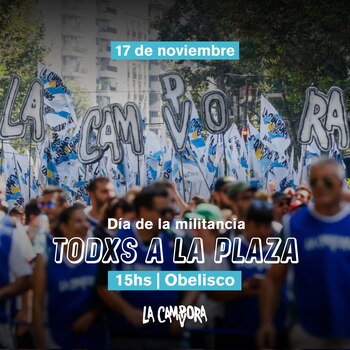 La convocatoria de La Cámpora