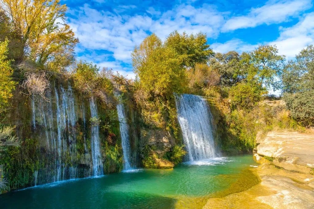Salto de Pozán de Vero, en Huesca