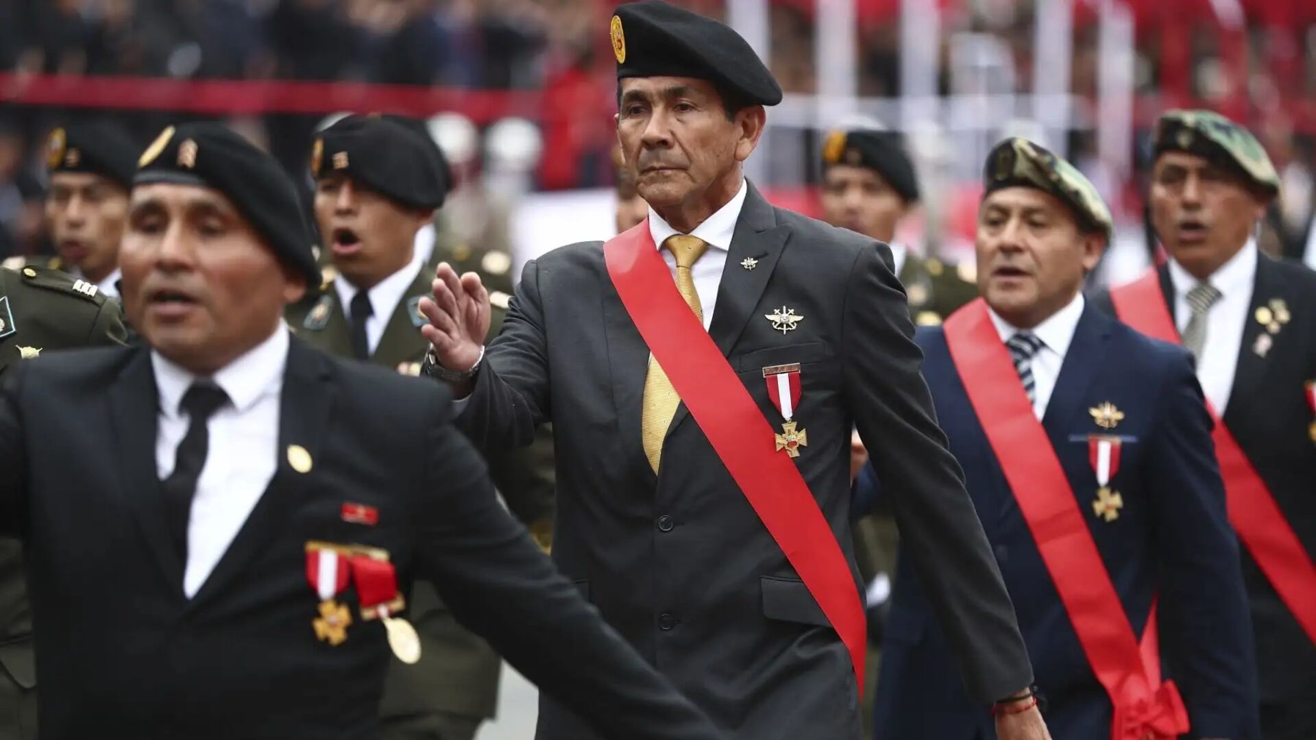 Veteranos de las FFAA y la PNP. Foto: difusión