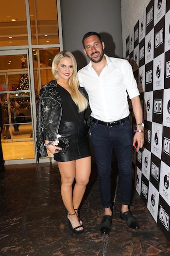 Alejandra Maglietti y Jonás Gutiérrez,