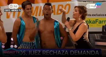 ¿Quién ayudó a Edson Dávila a convertirse en ‘Giselo’? El papel de Gisela Valcárcel en su carrera. Captura: Magaly TV La Firme.