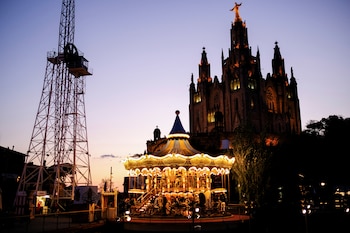 Las características del Tibidabo, el parque catalán que cumple 125 años. (REUTERS/Nacho Doce)