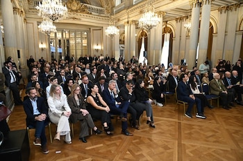 La Asiciacion de Abogados Judíos de la Republica Argentina (AAJRA) conmemoró sus 20 años con un acto en la Legislatura porteña