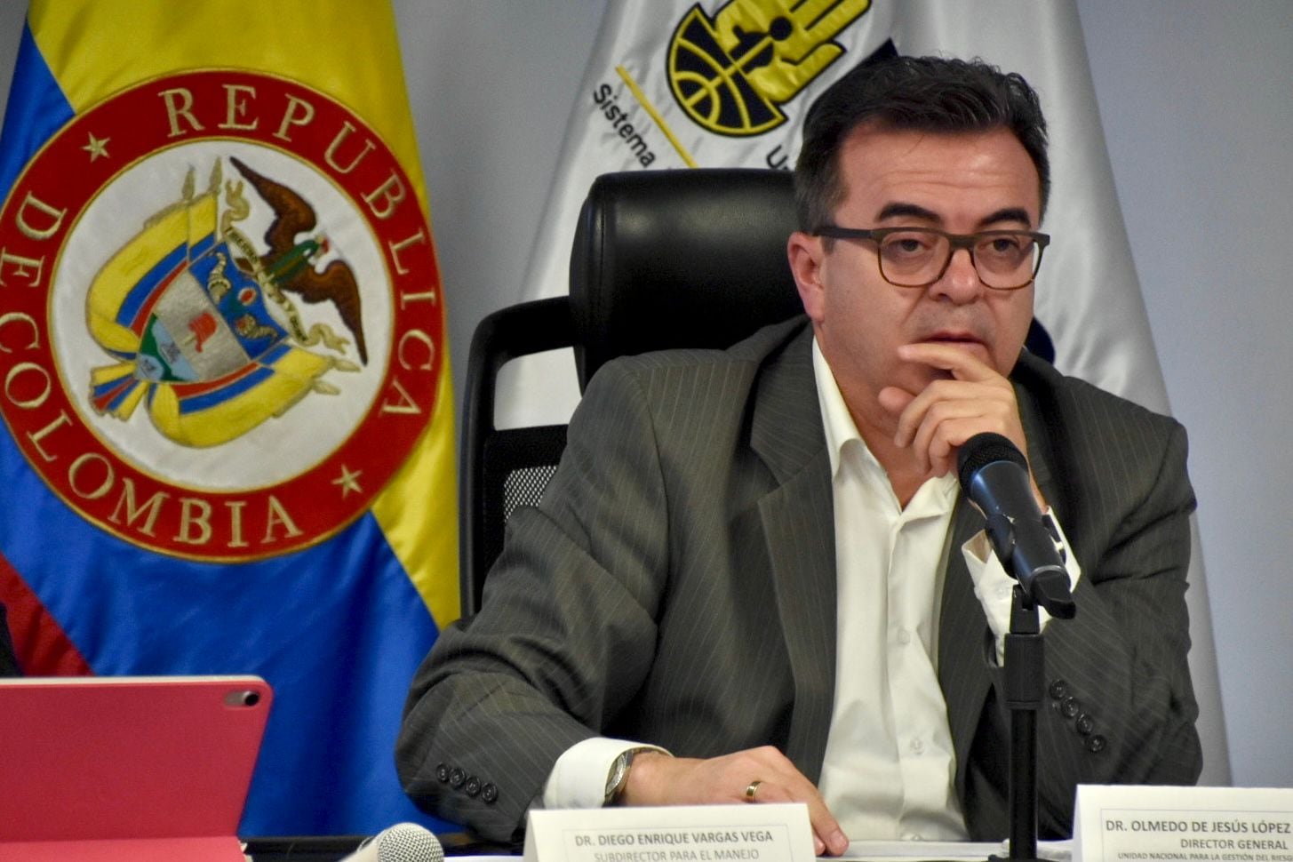 Abogado de Olmedo López se pronunció por polémica tras presunta extracción de información del celular del exdirector de la Ungrd - crédito Ungrd