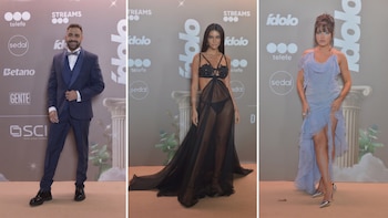 Encaje, transparencias y brillos: seis looks que definieron el glamour de los Premios Ídolo