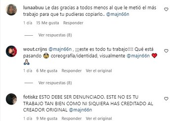 Críticas de usuarios a iOA. (Instagram)