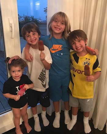 Los hijos de Wanda Nara