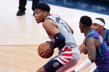 El ala-pívot japonés Rui Hachimura. EFE/EPA/MICHAEL REYNOLDS/Archivo