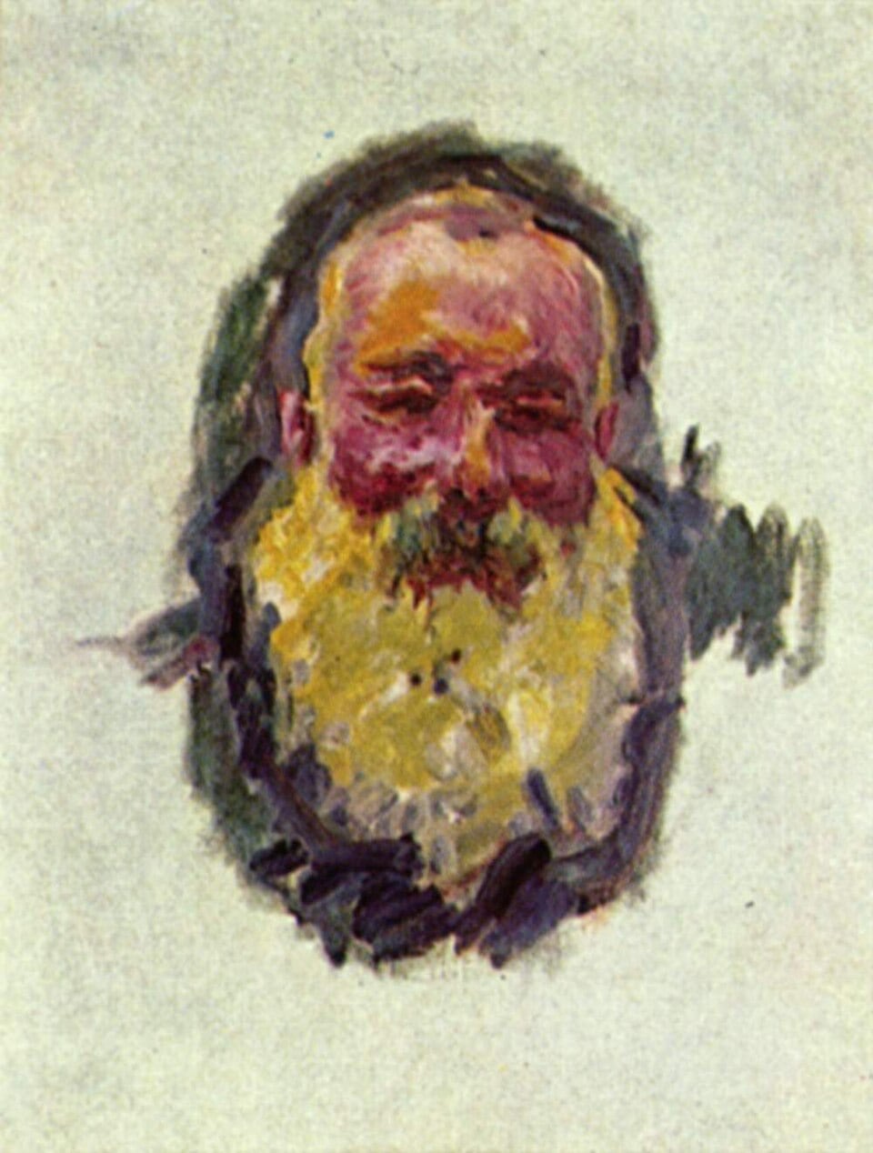 El pintor impresionista Claude Monet