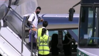 Lionel Messi llegó al país