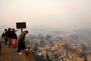 Pobladores aprecian la magnitud de