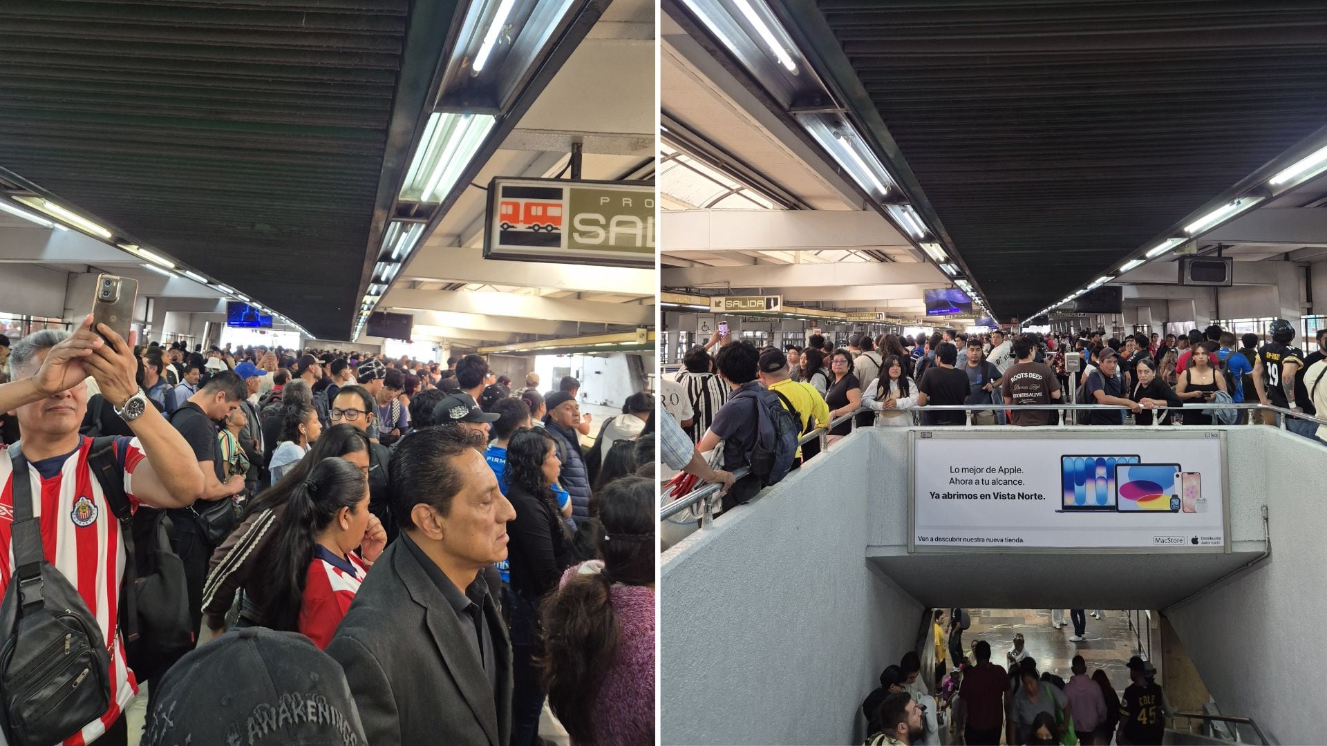 Suspendieron el servicio en la Línea 3 del Metro CDMX (X/ captura redes sociales)