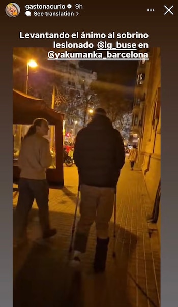 La presencia de Ignacio Buse