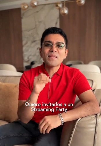 Christian Yaipén invita a los ARMY al streaming party de BTS y confirma que irá a sus conciertos en Lima. Captura: TikTok.