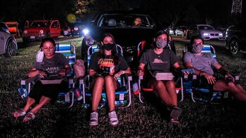 El primer autocinema en México