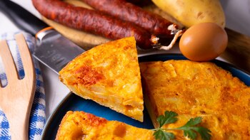 La tortilla de papas con