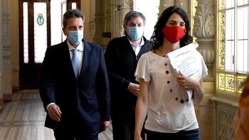 Sergio Massa y Máximo Kirchner