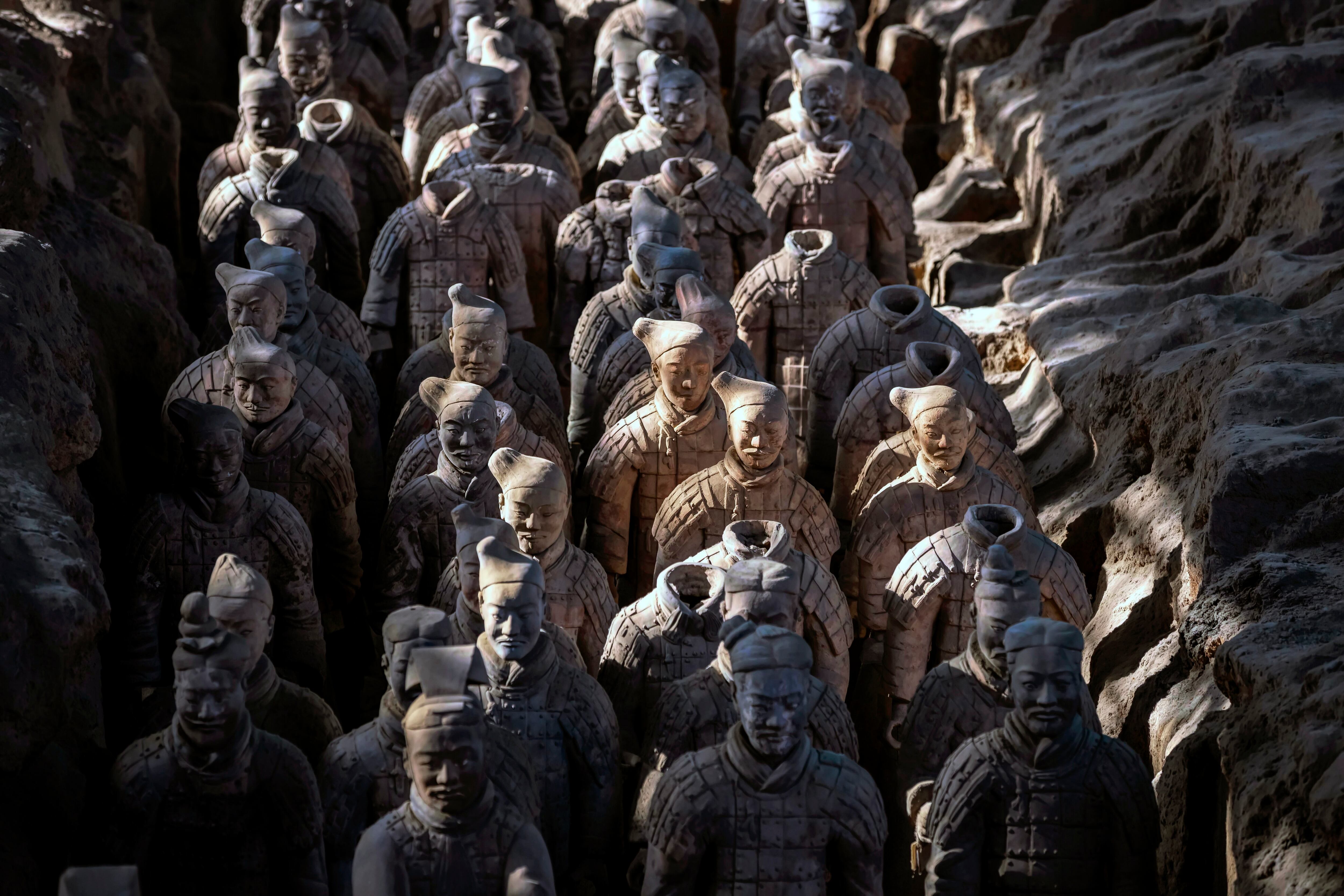 Guerreros de terracota de Xiam, China. (EFE)