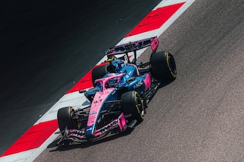 Franco Colapinto sobre el flamante