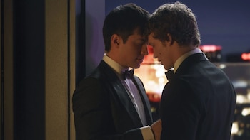 Connor Storrie y Hudson Williams