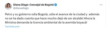 La concejal asegura que el