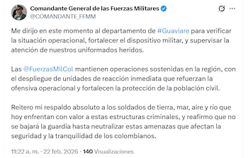 El comandante de las Fuerzas