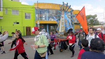 Peregrinación a Luján. (Enrique Soros)