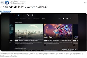 PlayStation Store - PS5 - actualización - tecnología - 12 de abril