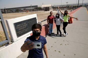 La frontera entre México y