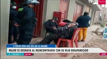 Madre encontró a su hijo tras 20 días de desaparecido