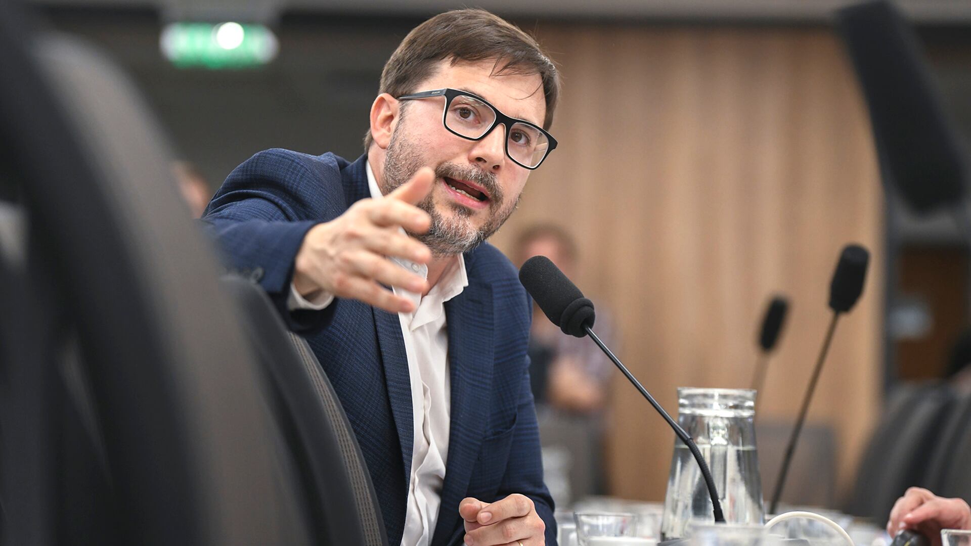 Agost Carreño es uno de los artífices de la Comisión Investigadora $Libra