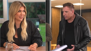 Las primeras imágenes de Triángulo Amoroso, la ficción vertical que reúne a Wanda Nara y Maxi López
