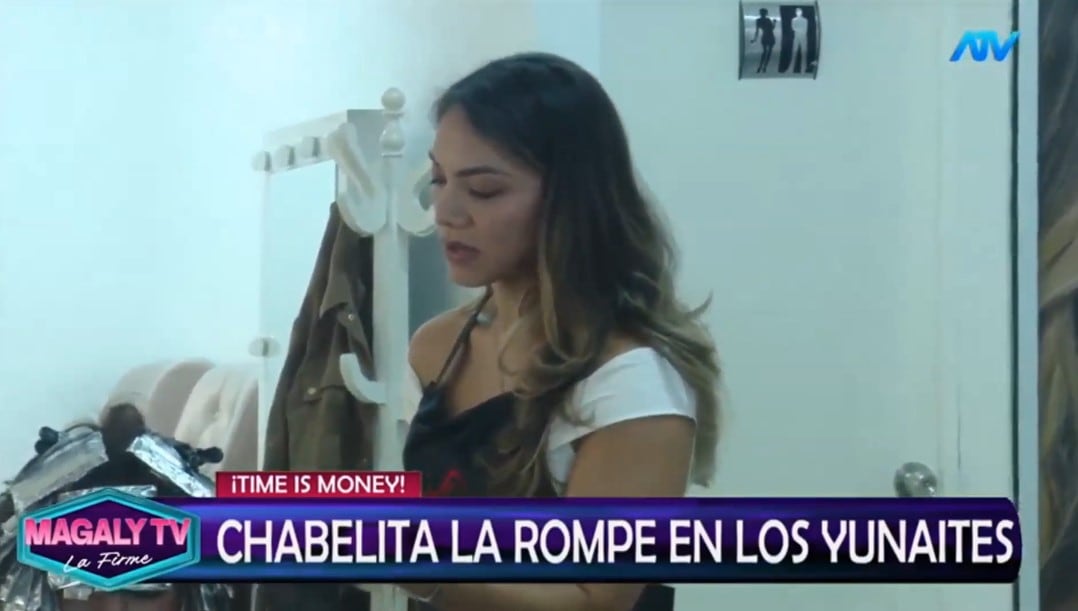 De la televisión a los negocios: ‘Chabelita’ abre su propio salón en Estados Unidos y cuenta cómo vive ahora. Captura: Magaly TV La Firme.