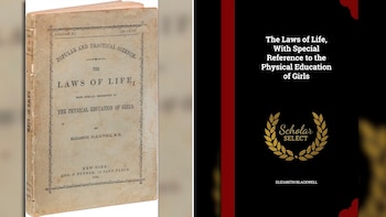 Ejemplar del libro de Elizabeth