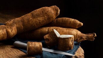 Composición de raíces de yuca